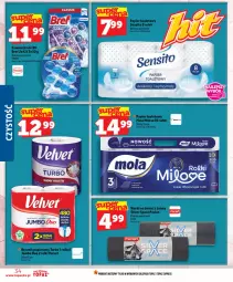 Gazetka promocyjna Topaz - Gazetka - Gazetka - ważna od 15.07 do 15.07.2026 - strona 34 - produkty: Top, Papier, Zawieszka do wc, Bref, Worki na śmieci, Sito, Papier toaletowy, Velvet, Ręcznik, Rolki, Mola, Worki na śmiec, Fa