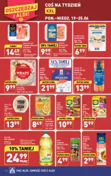 Gazetka promocyjna Aldi - Pełen katalog od 19.06 - Gazetka - ważna od 25.06 do 25.06.2023 - strona 10 - produkty: Kurczak, Ryż, Por, Gry, Hot dog, Kucharek, Ryż parboiled, Zupa, Bell, Parówki, Karkówka wieprzowa, Mięsne specjały, Tortilla, Szynka, Pizza, Morliny, Parówki hot dog, Olej rzepakowy, Cenos, Bella, Grill, Kamis, Kasza, Olej, Kasza gryczana