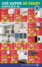 Gazetka promocyjna Aldi - Pełen katalog od 19.06 - Gazetka - ważna od 25.06 do 25.06.2023 - strona 27 - produkty: Odkurzacz, Por, Mop, Gra, Mokasyny, Kołdra, Blender ręczny, Blender, Czajnik elektryczny, Mop parowy, Czajnik, Lampa, Lampa ścienna, Akumulator