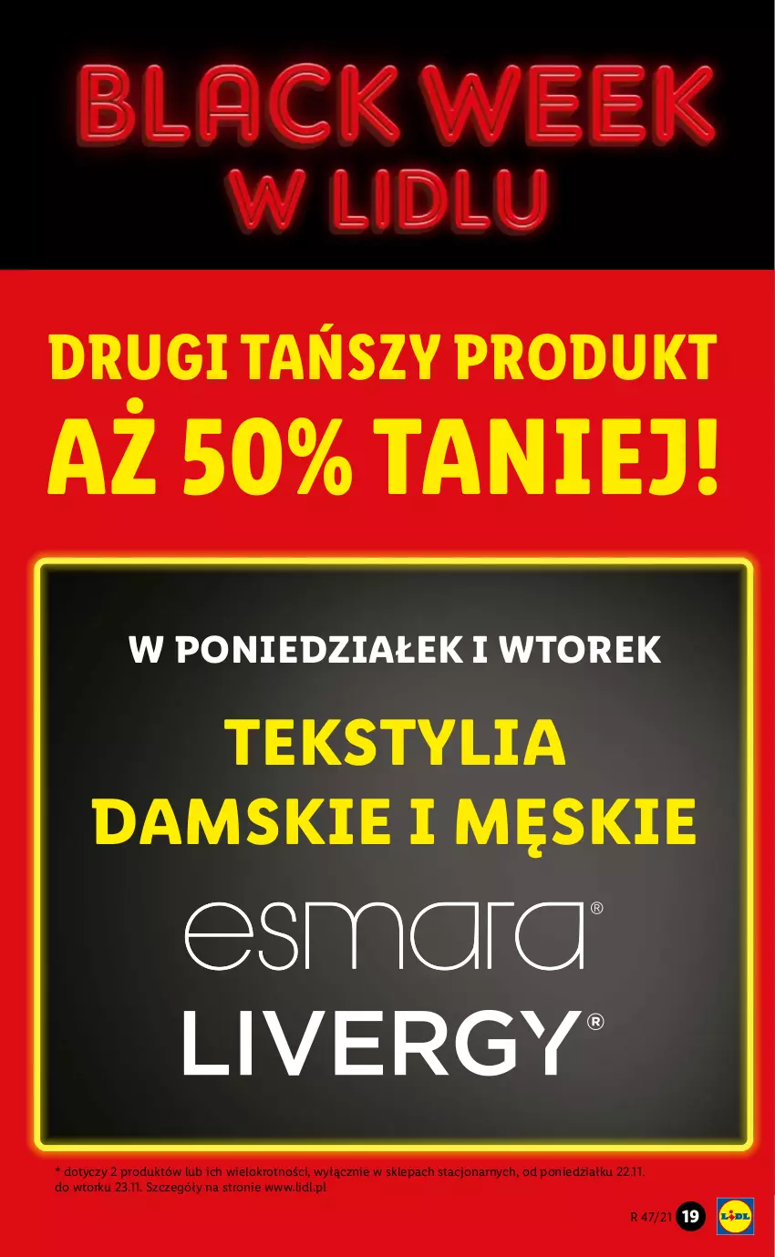 Gazetka promocyjna Lidl - GAZETKA - ważna 22.11 do 28.11.2021 - strona 19