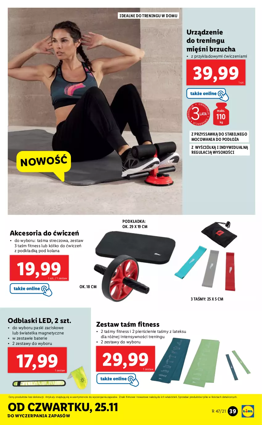 Gazetka promocyjna Lidl - GAZETKA - ważna 22.11 do 28.11.2021 - strona 39 - produkty: LANA, Podkład, Podkładka, Sok