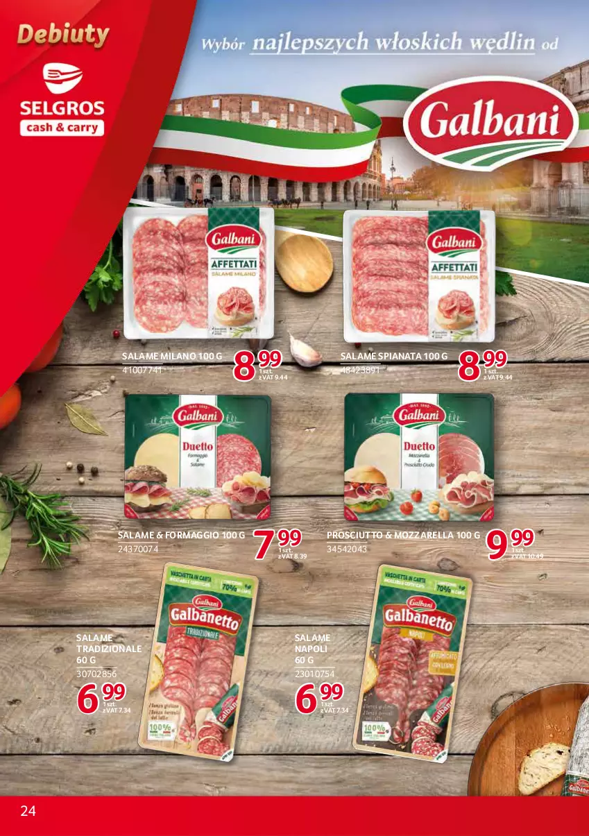 Gazetka promocyjna Selgros - Debiuty w Selgros - ważna 10.11 do 24.11.2021 - strona 24 - produkty: Maggi, Mozzarella, Prosciutto