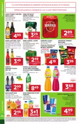 Gazetka promocyjna Stokrotka - Supermarket - Gazetka - ważna od 28.04 do 28.04.2026 - strona 32 - produkty: Piwa, Piwo, Sok pomarańczowy, Dawtona, Warzywa, Sok, Por, Mus, Gin, Gra, Napój energetyczny, Orzeszki, Red Bull, Chrupki, Warka, Optima, Aloe vera, Owoce, Monster Munch, Orzeszki ziemne, Napój, Captain Jack, Mięso, Hortex, Fa