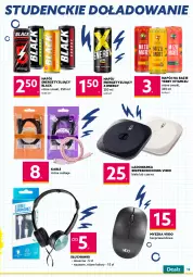 Gazetka promocyjna Dealz - NOWA GAZETKAWielkie Oszczędzanie! - Gazetka - ważna od 18.10 do 18.10.2022 - strona 15 - produkty: Ser, BIC, Papier do ksero, Papier, Słuchawki, Długopis, Kosz, Pojemnik, Warka, Lack, Mysz, Napój