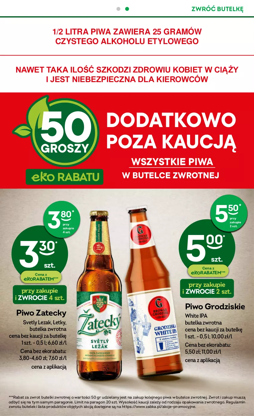 Gazetka promocyjna Żabka - ważna 13.09 do 26.09.2023 - strona 19 - produkty: Gra, Mus, Olej, Piec, Piwa, Piwo, Sok