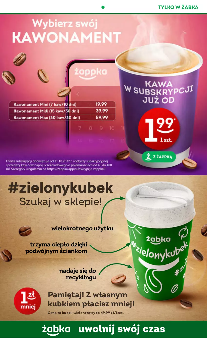 Gazetka promocyjna Żabka - ważna 13.09 do 26.09.2023 - strona 28 - produkty: Kubek, Mięta