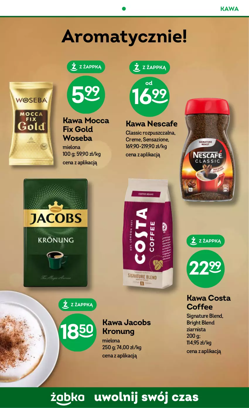 Gazetka promocyjna Żabka - ważna 13.09 do 26.09.2023 - strona 50 - produkty: Jacobs, Kawa, Mocca Fix Gold, Woseba