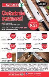 Gazetka promocyjna Spar - EuroSpar - Gazetka - ważna od 11.01 do 11.01.2023 - strona 16 - produkty: Rum, Noż, Gra, Nóż do chleba, Blok na noże, Nóż uniwersalny, Kosz, Nóż szefa kuchni, Dzieci, Chleb, Fa