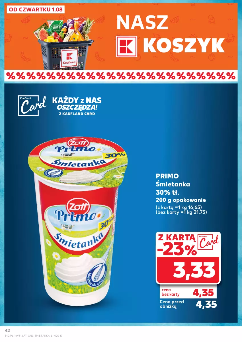 Gazetka promocyjna Kaufland - Gazetka tygodnia - ważna 01.08 do 07.08.2024 - strona 42 - produkty: Kosz