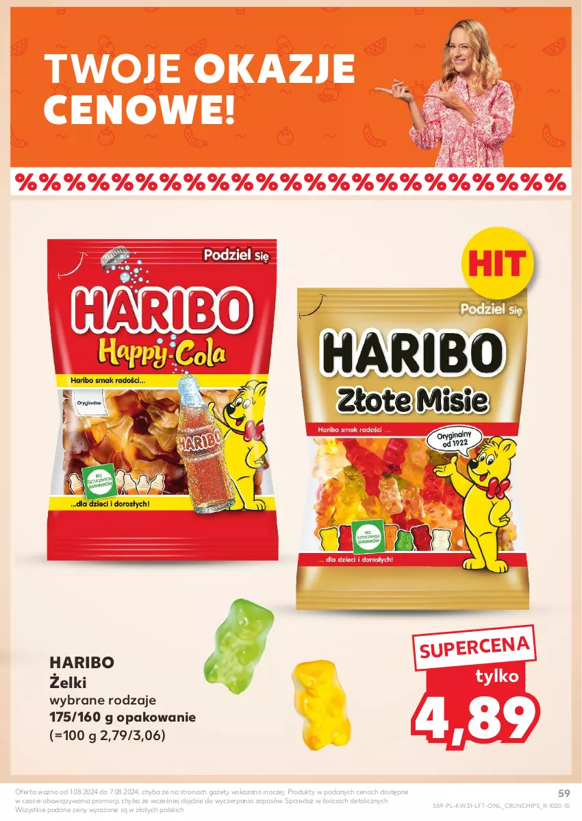 Gazetka promocyjna Kaufland - Gazetka tygodnia - ważna 01.08 do 07.08.2024 - strona 59 - produkty: Crunchips, Haribo