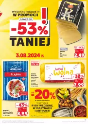 Gazetka promocyjna Kaufland - Gazetka tygodnia - Gazetka - ważna od 07.08 do 07.08.2024 - strona 15 - produkty: Ser, Kasztelan, Jaja, Ser Kasztelan, Morliny, Waga, Kiełbasa, Kiełbasa śląska