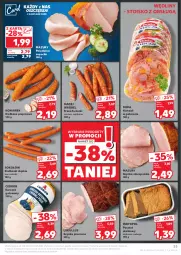 Gazetka promocyjna Kaufland - Gazetka tygodnia - Gazetka - ważna od 07.08 do 07.08.2024 - strona 33 - produkty: Piec, Kurczak, Polędwica, Sok, Kiełbaski śląskie, Sokołów, Kurczak gotowany, Madej Wróbel, Pasztet, Duda, Szynka, Pieprz, Frankfurterki, Gala, Kiełbasa