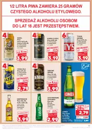 Gazetka promocyjna Kaufland - Gazetka tygodnia - Gazetka - ważna od 07.08 do 07.08.2024 - strona 65 - produkty: Piwa, Piwo, Gra, Tyskie, Tatra, Desperados, Piwo jasne, Karmi, Kozel, Lech Premium