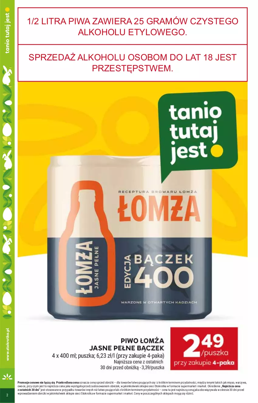 Gazetka promocyjna Stokrotka - Market - ważna 21.03 do 26.03.2024 - strona 15 - produkty: Gra, HP, Piwa