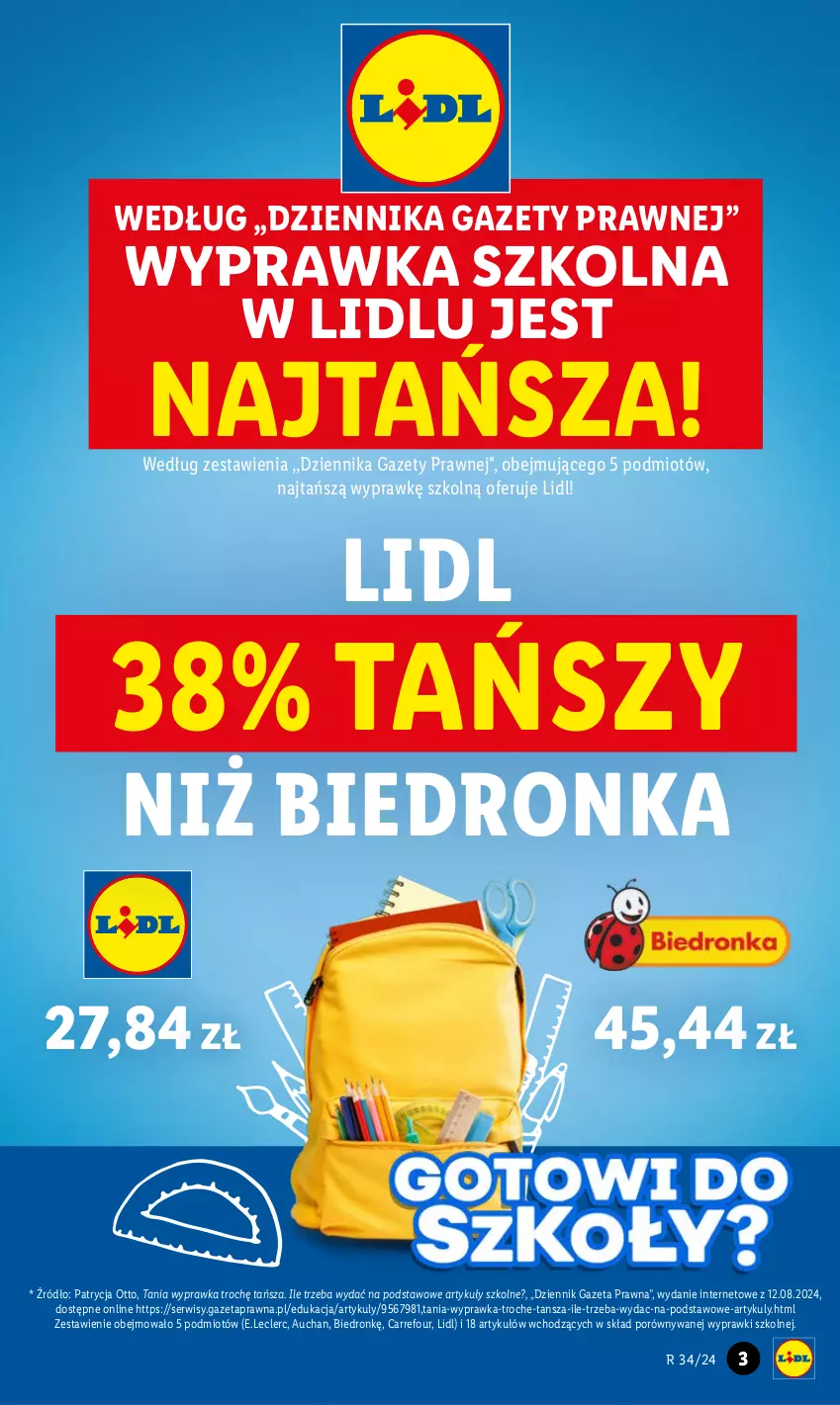 Gazetka promocyjna Lidl - GAZETKA - ważna 22.08 do 25.08.2024 - strona 3 - produkty: Dron, Por, Ser