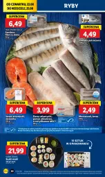 Gazetka promocyjna Lidl - GAZETKA - Gazetka - ważna od 25.08 do 25.08.2024 - strona 24 - produkty: Por, Tusz, Sushi, Dorsz, Sandacz