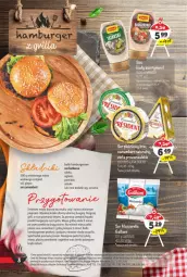 Gazetka promocyjna Arhelan - Gazetka - Gazetka - ważna od 11.05 do 11.05.2025 - strona 8 - produkty: Mozzarella, Piec, Cebula, Sos, Ser, Sól, Ogórek, Hamburger, Sałat, Pieprz, Camembert, Burger, Grill, Olej, Mięso