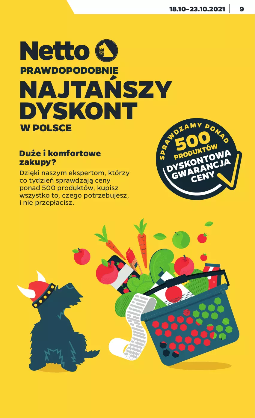 Gazetka promocyjna Netto - Gazetka spożywcza - ważna 18.10 do 23.10.2021 - strona 9