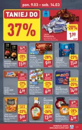 Gazetka promocyjna Aldi - Pełna oferta - Gazetka - ważna od 14.03 do 14.03.2026 - strona 13 - produkty: Goplana, Ciastka, Ser, Rum, Por, Mus, Mini Grześki, Jeżyki, Wafle, LANA, Konfitura, Grześki, Sport, Czekolada, Syrop, Moser Roth, Owoce, Deser, Ritter Sport, Owoce suszone, Kokos