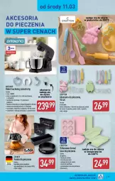 Gazetka promocyjna Aldi - Pełna oferta - Gazetka - ważna od 14.03 do 14.03.2026 - strona 23 - produkty: Piec, Sok, Wałek do ciasta, Trzepaczka, Taca, Forma do pieczenia, Wałek, Robot, Foremki, Chleb, Piekarnik, Fa