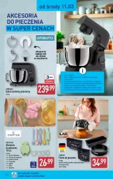 Gazetka promocyjna Aldi - Pełna oferta - Gazetka - ważna od 14.03 do 14.03.2026 - strona 28 - produkty: Piec, Sok, Wałek do ciasta, Trzepaczka, Forma do pieczenia, Wałek, Robot, Foremki, Fa