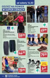 Gazetka promocyjna Aldi - Pełna oferta - Gazetka - ważna od 14.03 do 14.03.2026 - strona 34 - produkty: Top, Por, Buty, Kurtka, Karp, Rower, Sport, Spodnie, Wkładki, Olma
