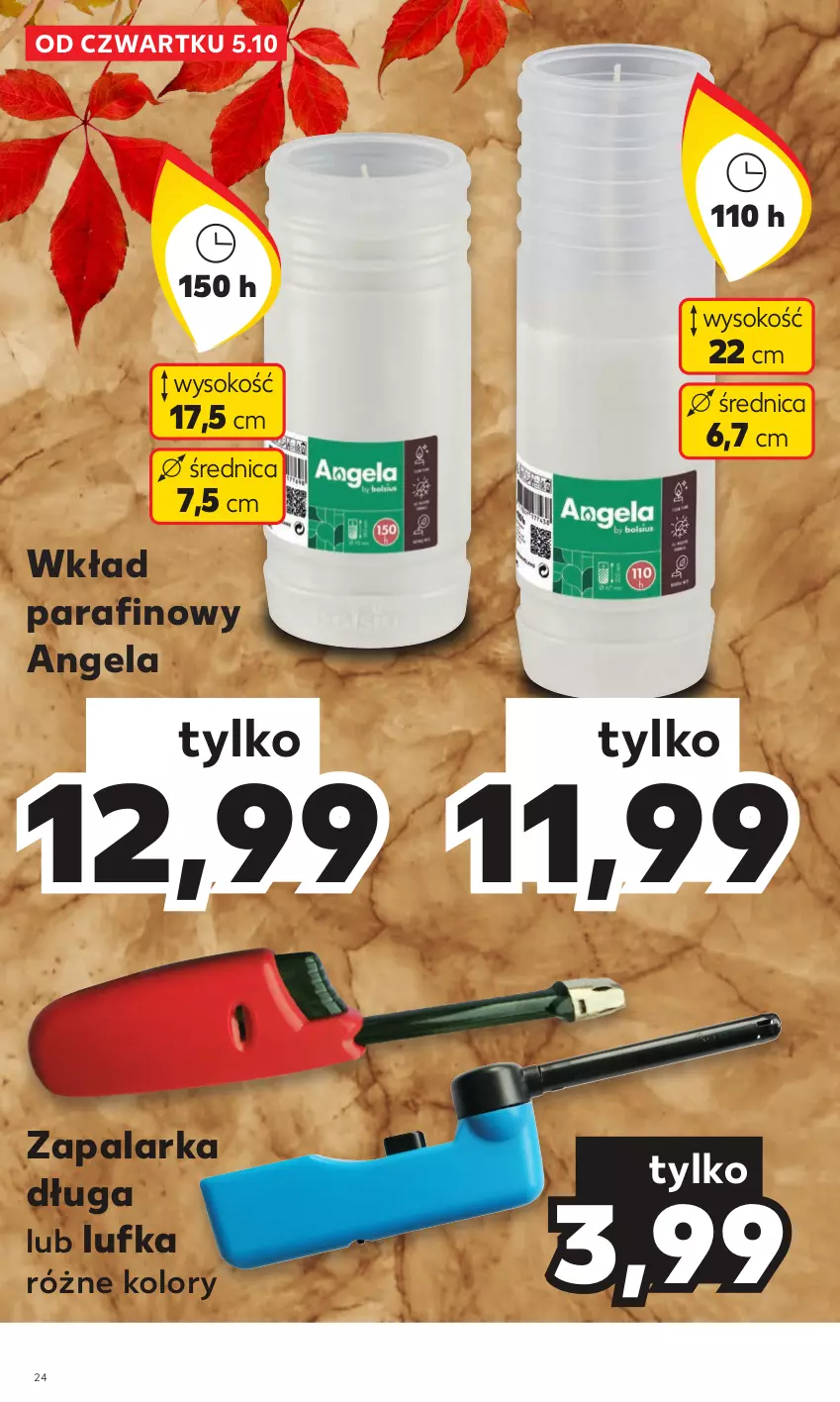 Gazetka promocyjna Kaufland - Kaufland - ważna 05.10 do 04.11.2023 - strona 24 - produkty: Sok, Zapalarka