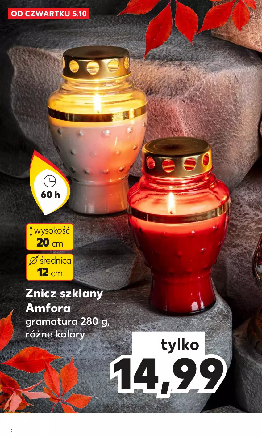 Gazetka promocyjna Kaufland - Kaufland - ważna 05.10 do 04.11.2023 - strona 6 - produkty: Gra, Rama, Sok, Znicz