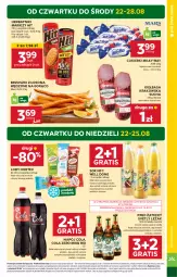 Gazetka promocyjna Stokrotka - Supermarket - Gazetka - ważna od 28.08 do 28.08.2024 - strona 5 - produkty: Piwa, Piwo, Sos, Sok, Gra, Cukier, Kiełbasa krakowska, Milky Way, Lody, Herbatniki, Cukierki, Napój, Kiełbasa, Olewnik, Brzuszki z łososia, Hortex, HP