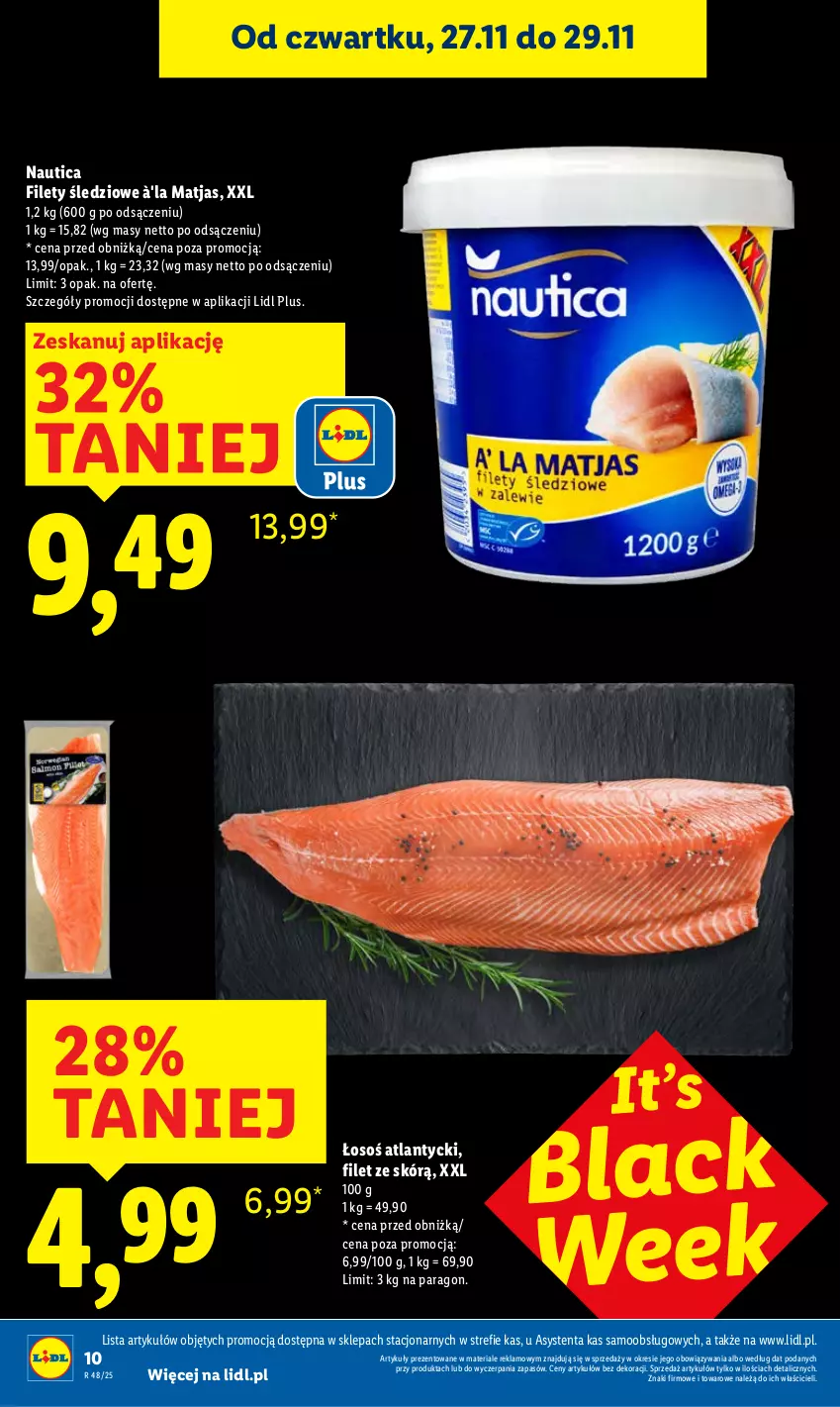 Gazetka promocyjna Lidl - GAZETKA - ważna 27.11 do 29.11.2025 - strona 10 - produkty: Lack, Matjas