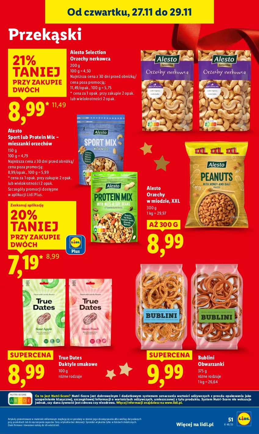 Gazetka promocyjna Lidl - GAZETKA - ważna 27.11 do 29.11.2025 - strona 51 - produkty: Daktyle, Por, Sport