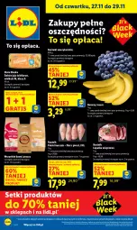 Gazetka promocyjna Lidl - GAZETKA - Gazetka - ważna od 29.11 do 29.11.2025 - strona 1 - produkty: Kurczak, Banany, Gra, Jaja, Lack, Lavazza