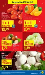 Gazetka promocyjna Lidl - GAZETKA - Gazetka - ważna od 29.11 do 29.11.2025 - strona 21 - produkty: Piec, Gra, Kaki, Pomidory
