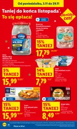 Gazetka promocyjna Lidl - GAZETKA - Gazetka - ważna od 29.11 do 29.11.2025 - strona 28 - produkty: Frosta, Top, Sos, Paluszki rybne, Burger, Krewetki, Lisner