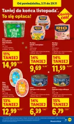 Gazetka promocyjna Lidl - GAZETKA - Gazetka - ważna od 29.11 do 29.11.2025 - strona 29 - produkty: Sałatka, Top, Sos, Gry, Rio Mare, Sałat, Tuńczyk, Olej, Lisner