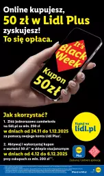 Gazetka promocyjna Lidl - GAZETKA - Gazetka - ważna od 29.11 do 29.11.2025 - strona 3 - produkty: Mus, Gra, Napoje, Tran, Znicz, Karmi