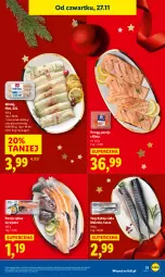 Gazetka promocyjna Lidl - GAZETKA - Gazetka - ważna od 29.11 do 29.11.2025 - strona 31 - produkty: Por, Tusz, Pstrąg, Mintaj