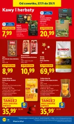 Gazetka promocyjna Lidl - GAZETKA - Gazetka - ważna od 29.11 do 29.11.2025 - strona 44 - produkty: Tchibo, Torebka, Earl Grey, Kawa rozpuszczalna, Inka, Kawa zbożowa, Kawa ziarnista, Kawa mielona, Kawa, Dilmah, Herbata, Fa