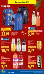 Gazetka promocyjna Lidl - GAZETKA - Gazetka - ważna od 29.11 do 29.11.2025 - strona 46 - produkty: Napój energetyczny, Lemoniada, Napoje, Pepsi, Napój gazowany, Oshee, Woda, Mango, Napój, Grejpfrut