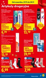 Gazetka promocyjna Lidl - GAZETKA - Gazetka - ważna od 29.11 do 29.11.2025 - strona 57 - produkty: Gillette Venus, Rexona, Pasta do zębów, Karp, Venus, Szynka, Gillette, Maszynka, Maszynka do golenia, Elmex, Mach3, Antyperspirant, Blend-a-Med