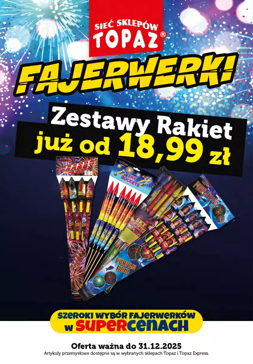 Gazetka promocyjna Topaz - Gazetka - ważna 01.12 do 31.12.2025 - strona 3 - produkty: Top