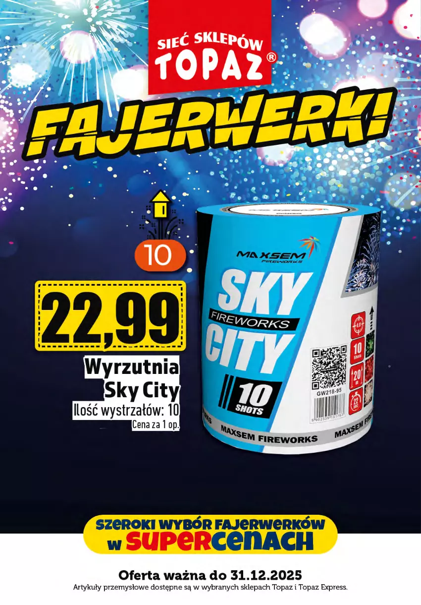 Gazetka promocyjna Topaz - Gazetka - ważna 01.12 do 31.12.2025 - strona 4 - produkty: Fa, Top