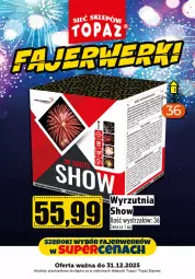 Gazetka promocyjna Topaz - Gazetka - Gazetka - ważna od 31.12 do 31.12.2025 - strona 14 - produkty: Top, Wyrzutnia, Strzałów
