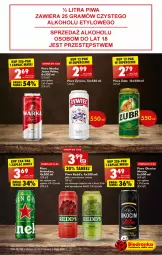 Gazetka promocyjna Biedronka - Gazetka - ważna od 15.02 do 15.02.2023 - strona 47 - produkty: Piwa, Piwo, Por, Koc, Gra, Heineken, Redd's, Okocim, LG