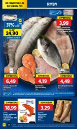 Gazetka promocyjna Lidl - GAZETKA - Gazetka - ważna od 07.09 do 07.09.2024 - strona 28 - produkty: Por, Pstrąg tęczowy, Tusz, Pstrąg, Dorsz