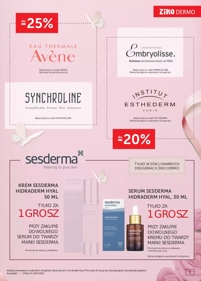 Gazetka promocyjna Ziko - 19.05-1.06.2022 - ważna 19.05 do 14.06.2022 - strona 7 - produkty: Embryolisse, Rum, Ser, Serum, Serum do twarzy, Sesderma