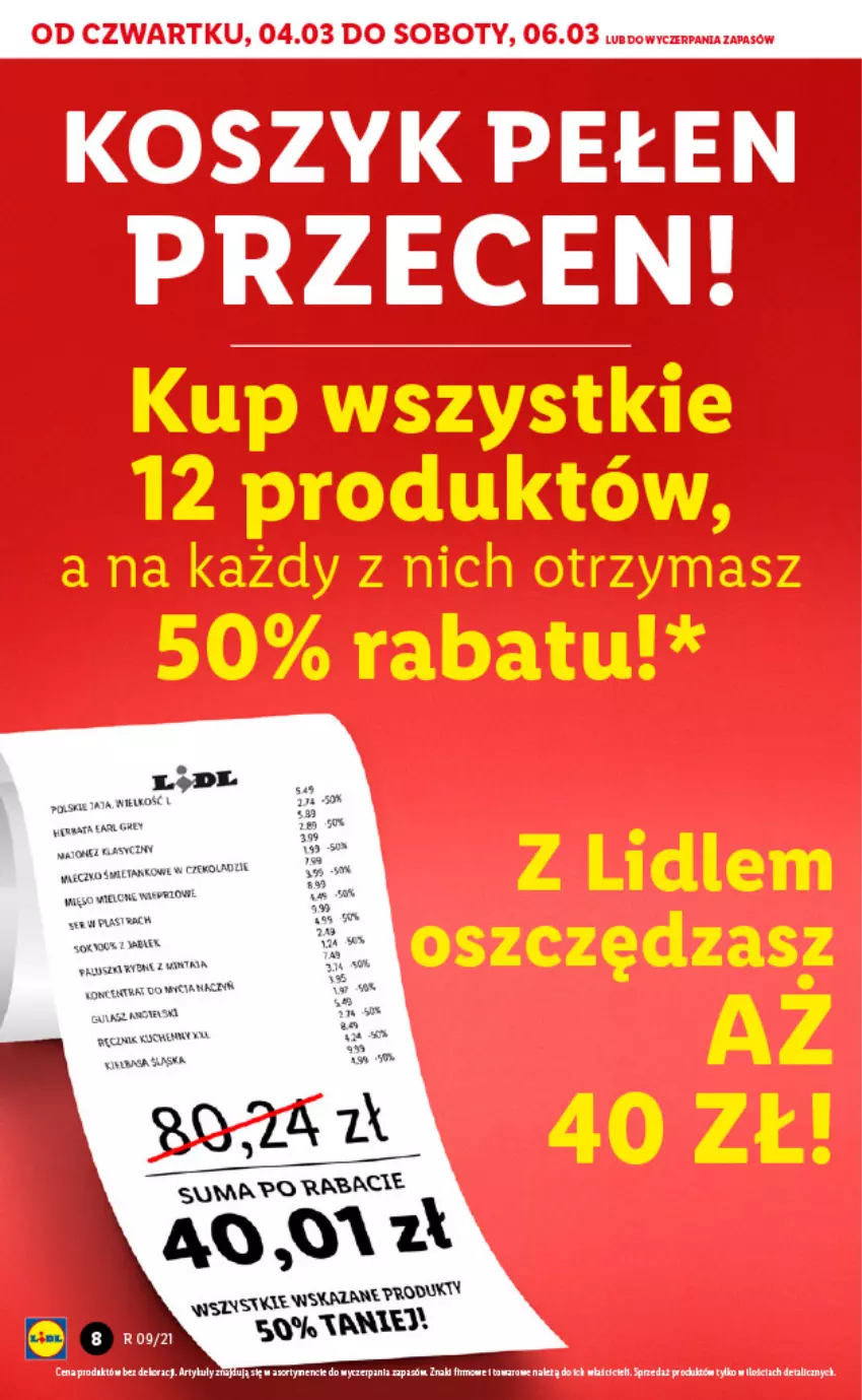 Gazetka promocyjna Lidl - GAZETKA - ważna 04.03 do 06.03.2021 - strona 8 - produkty: Fa, Gra, Jaja, Ser