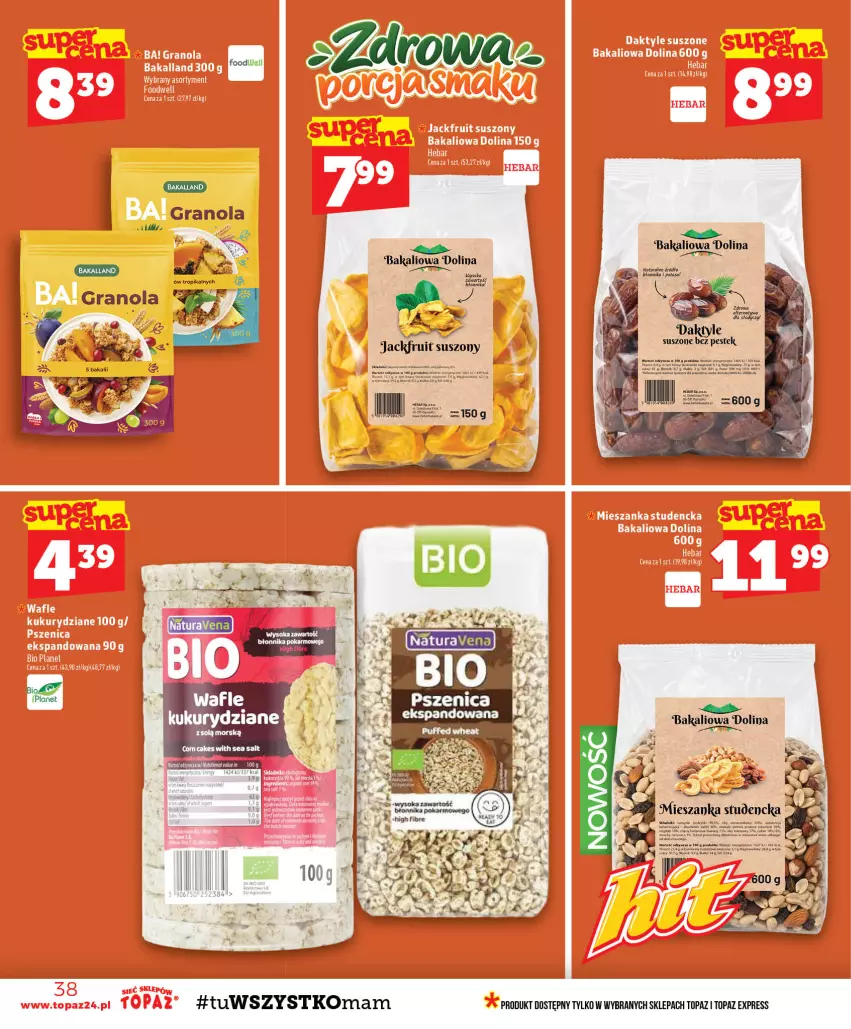 Gazetka promocyjna Topaz - Gazetka - ważna 24.09 do 30.09.2026 - strona 38 - produkty: Top, Wafle