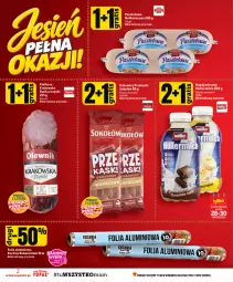 Gazetka promocyjna Topaz - Gazetka - Gazetka - ważna od 30.09 do 30.09.2026 - strona 2 - produkty: Top, Sok, Sokołów, Kuchnia, Pasztet, Babuni, Napój mleczny, Kabanos, Napój, Kiełbasa, Olewnik, Folia aluminiowa