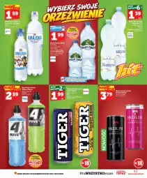 Gazetka promocyjna Topaz - Gazetka - Gazetka - ważna od 30.09 do 30.09.2026 - strona 43 - produkty: Top, Por, Mus, Napój energetyczny, Tiger, Sport, Szyna, Woda, Napój, Fa